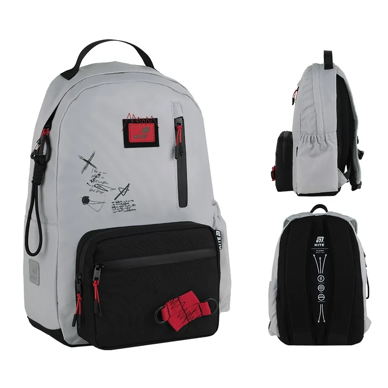 Рюкзак шкільний Kite K25-949M Сірий