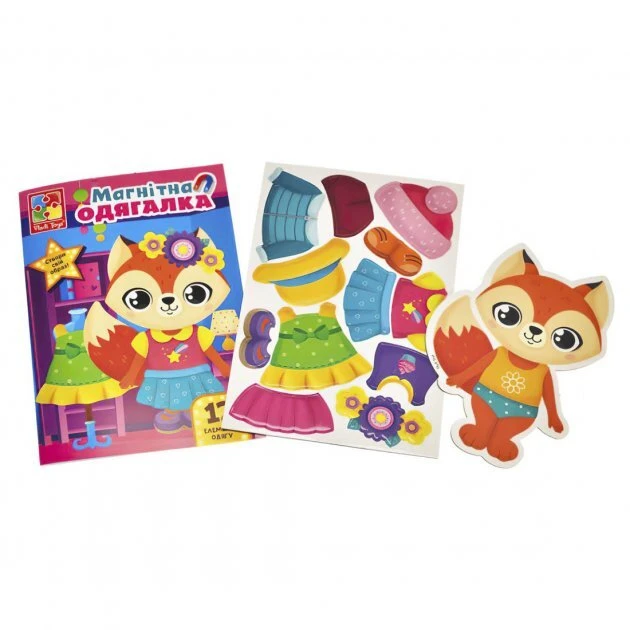 Магнітна гра &quot;Лисичка&quot; в папцi Vladi Toys VT3204-33 (4820234763481)
