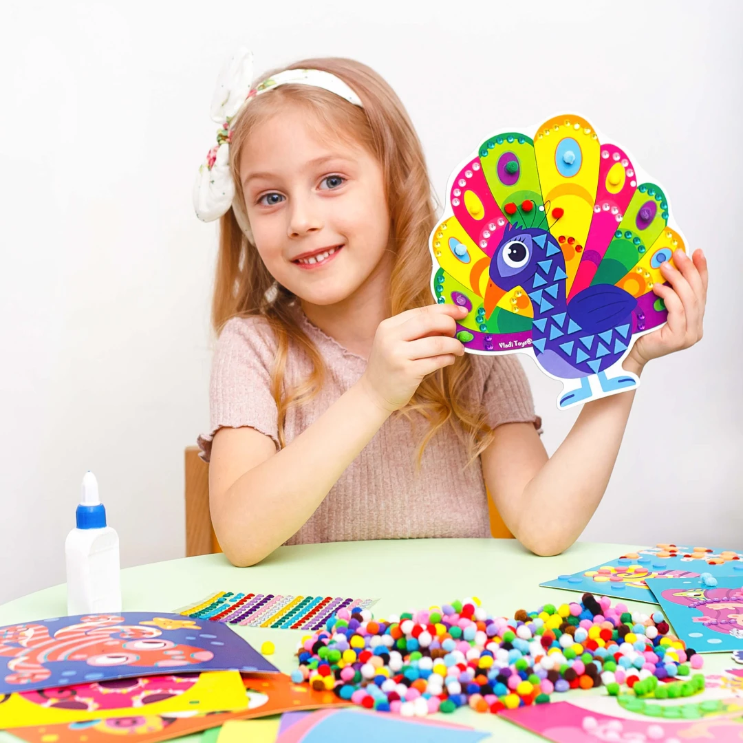 Набір для творчості &quot;Creative Box Сова&quot; Vladi Toys VT4433-08  Фото №2