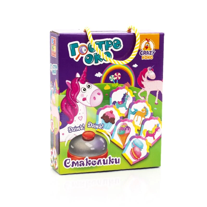 Гра із дзвоником VLADI TOYS Зорке око Смаколики VT8010-15