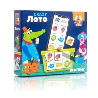 Игра настольная &quot;Crazy Лото&quot; Vladi Toys VT8055-09