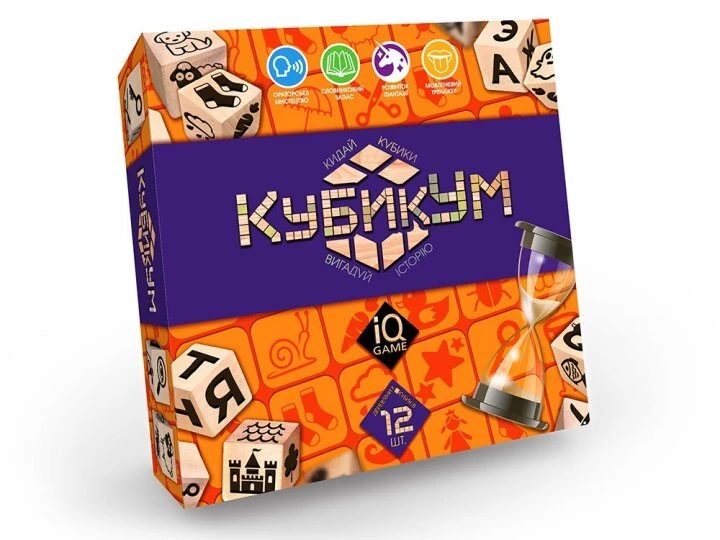 Розважальна гра &quot;КубикУм&quot; Danko Toys G-KU-01U (2000903308751)