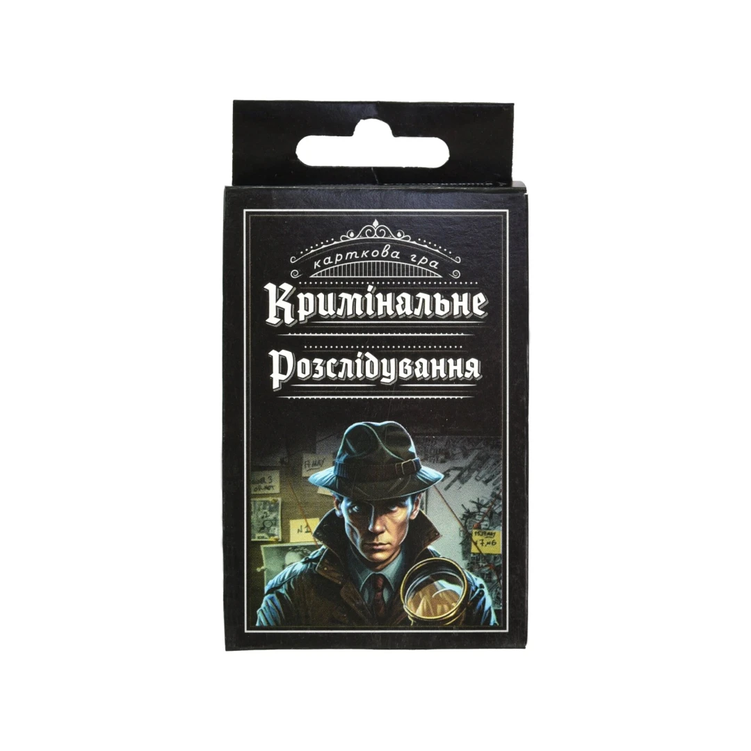 Настольная карточная игра &quot;Криминальное расследование&quot; Strateg 30418 36 шт.