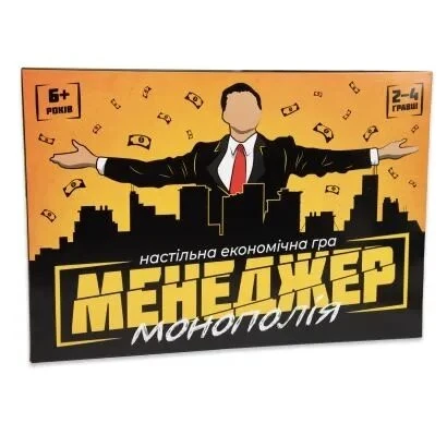 Настільна економічна гра &quot;Менеджер&quot; Strateg 30342