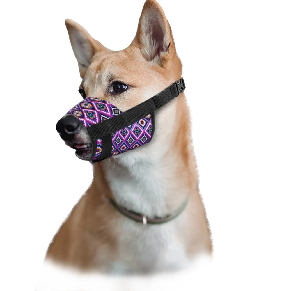 Намордник ТМ HIDOG &quot;Aztec&quot; из нейлона регулируемый №1(14-20см) 130-1003 (2100102380012)(SN)  Фото №2