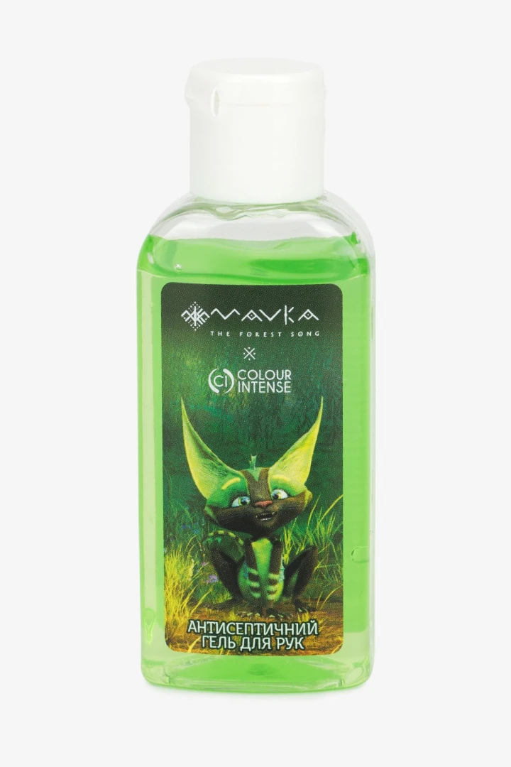 Антисептик гелевый для рук Жабокот Квусь Colour Intense x Mavka 50 мл Разноцветный