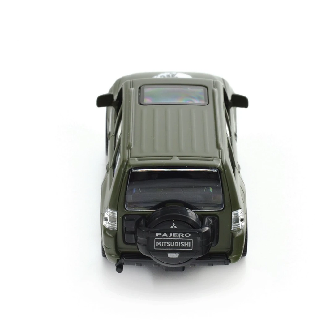 Автомодель &quot;Шевроны Героев&quot; Mitsubishi Pajero 4WD Tubro &quot;93 ОМБр&quot; TechnoDrive 250283M Темно-зеленый (6900007377188)  Фото №8