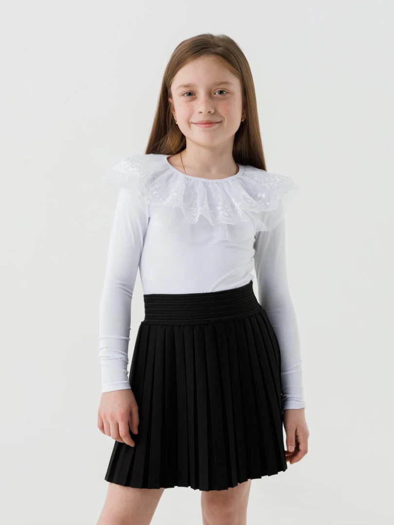 Блуза для девочки Perix 5013 152 см Белый (2000990479846D)(SC)