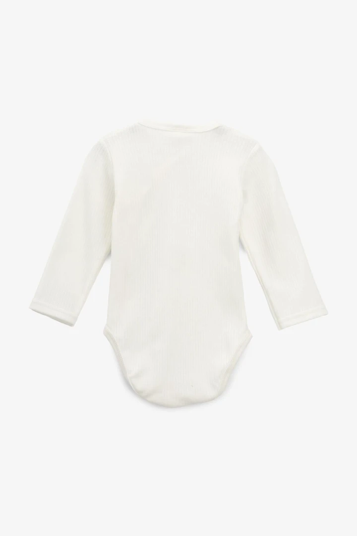 Боді на запах для малюків Baby Life P-907 68 см Молочний  Фото №4