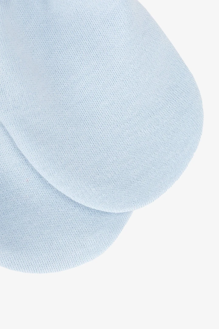Царапки для малюків Mini Papi 201 One Size 2 шт Блакитно-білий (2000990746375D)  Фото №3