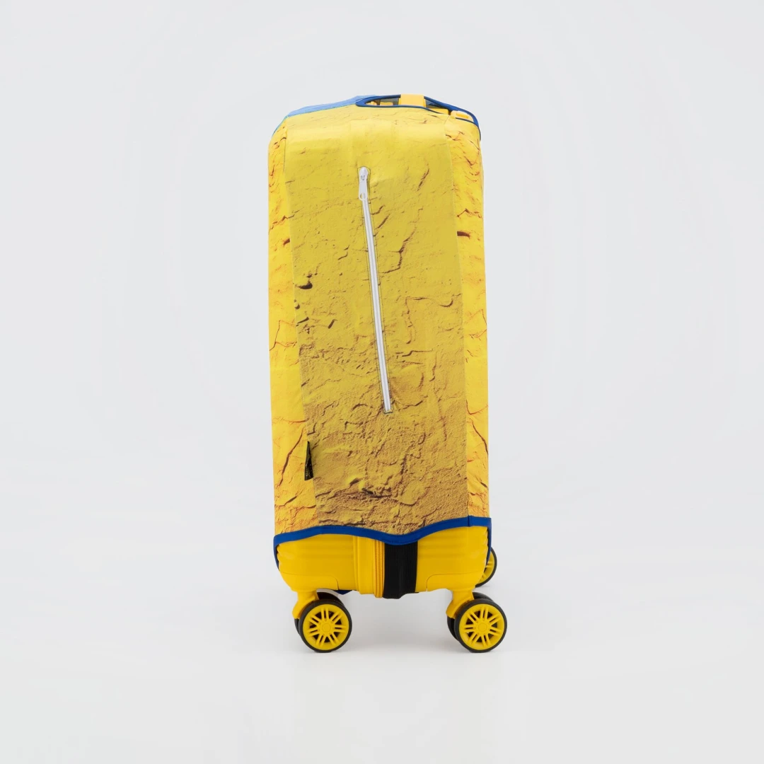 Чохол для валізи Coverbag Pantone S Жовто- блакитний (2000903267218A)  Фото №1