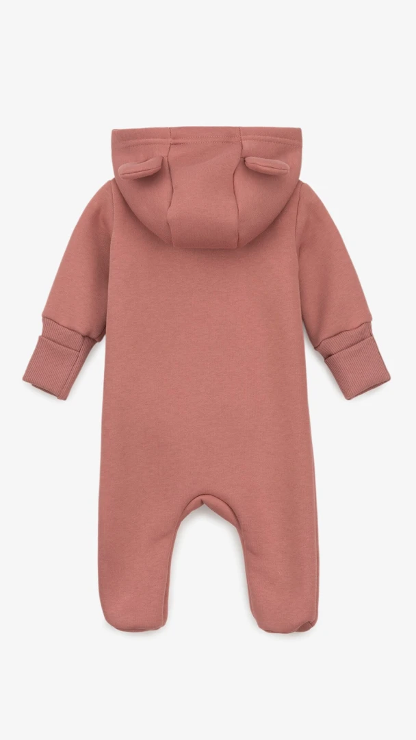 Чоловiчок Ведмежа флісовий для дівчинки Baby Life 22-05 62 см Рожевий  Фото №4