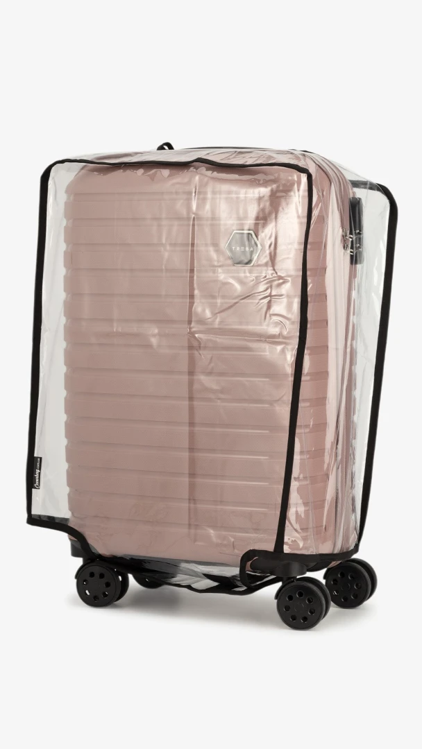 Чехол для чемодана Винил Coverbag XS Прозрачный