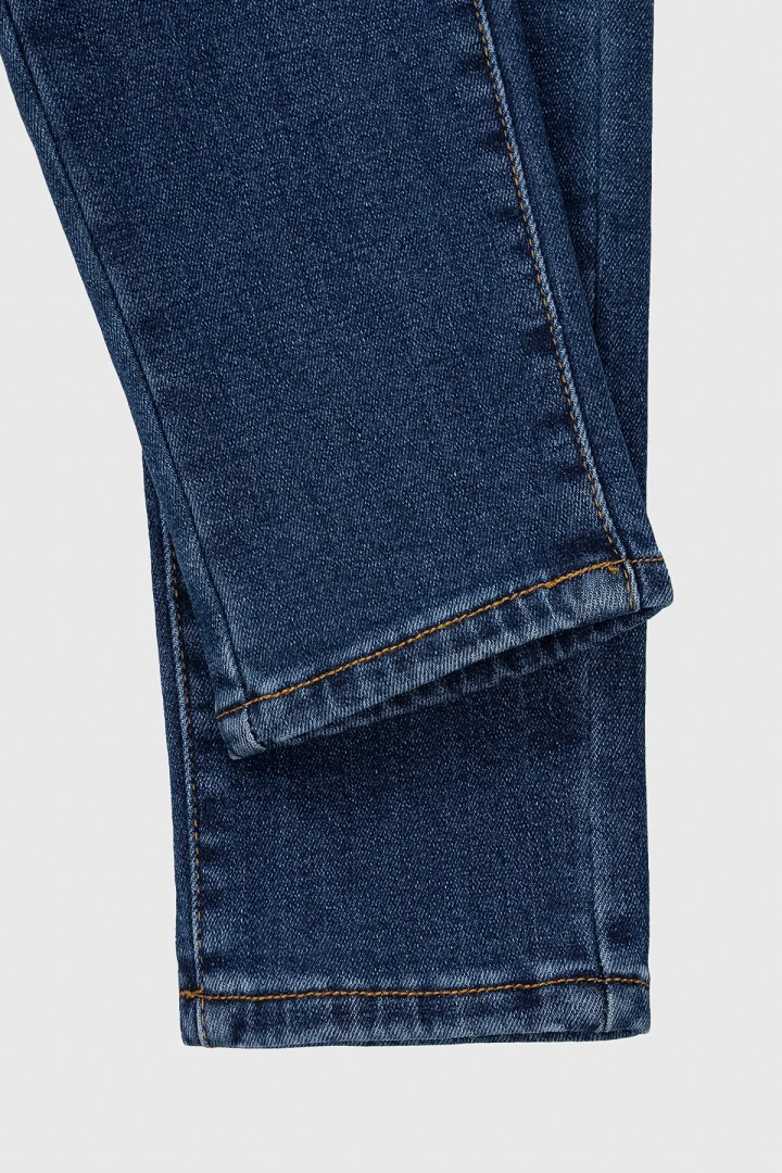 Джинси Slim Fit жіночі 1067 26 Синій (2000990246776W)  Фото №9