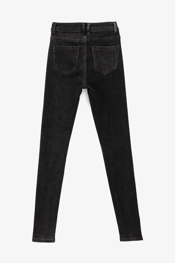 Джинсы Slim Fit женские A7158 25 Серый (2000990759863W)  Фото №8