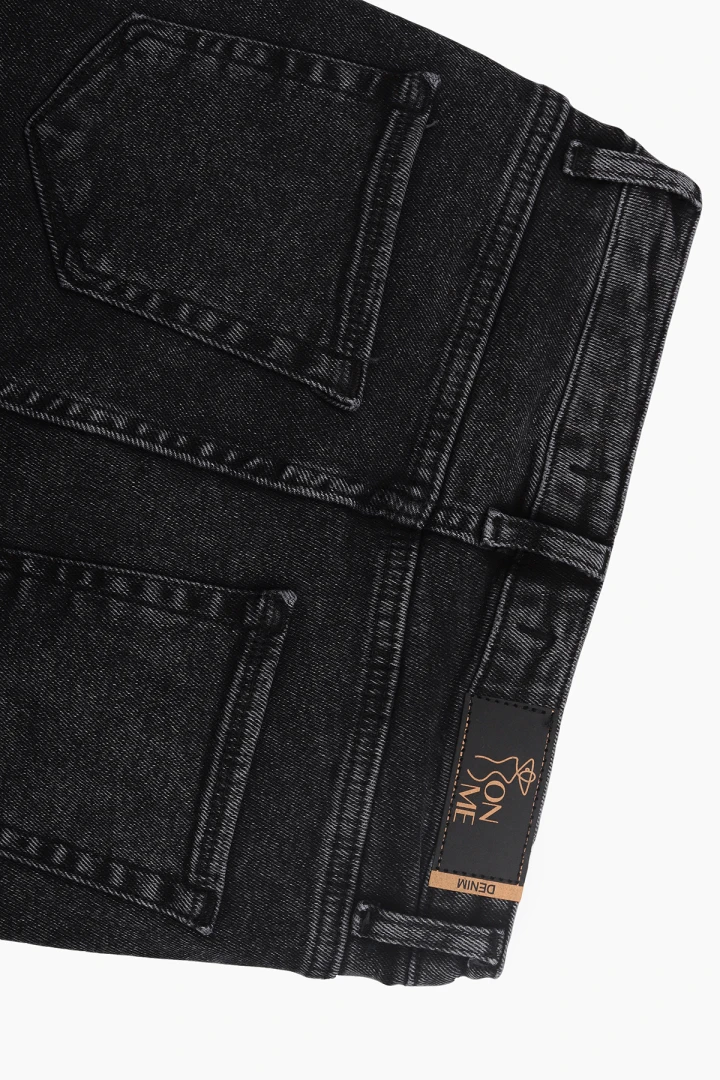 Джинсы Slim Fit женские On me 3103 baza 32 Темно-серый (2000989542063D)  Фото №7