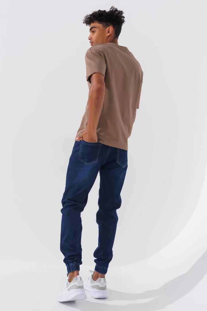 Джинси Joggers чоловічі 8067 32 Темно-синій (2000990729620D)  Фото №1