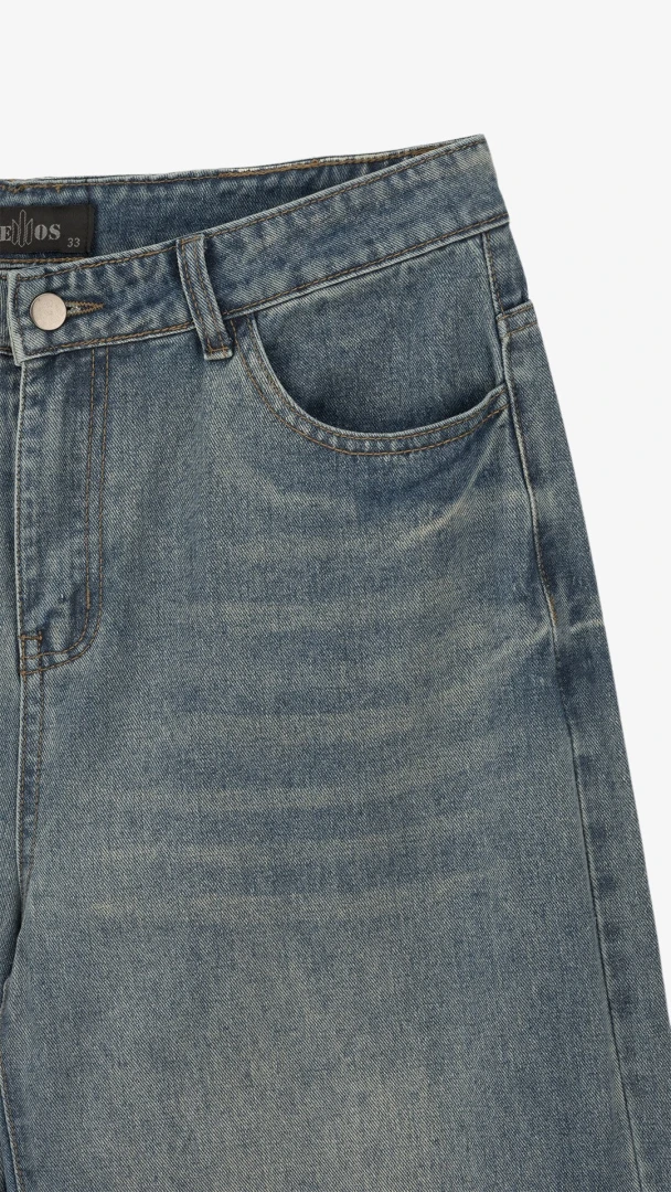 Джинси Baggy Fit чоловічі  W012 28 Синій  Фото №0