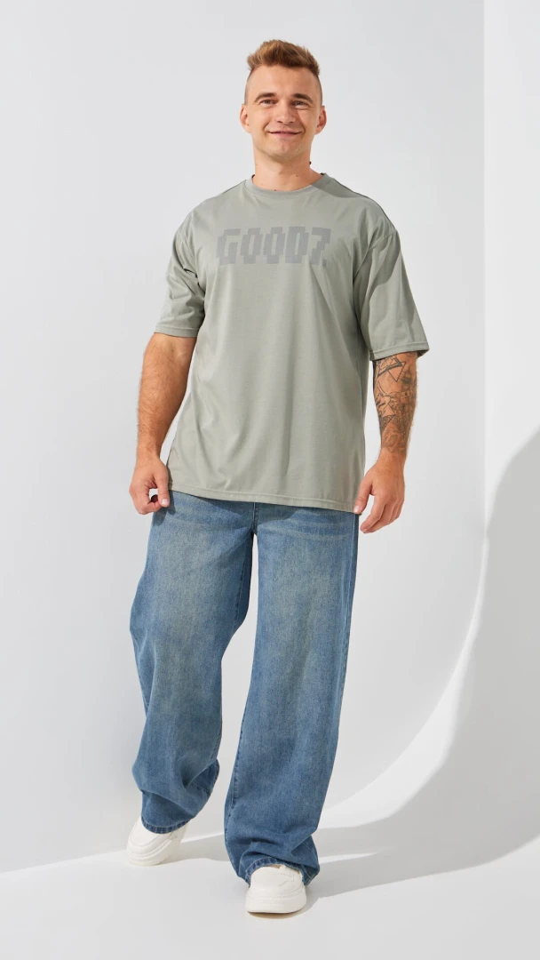 Джинси Baggy Fit чоловічі  W012 28 Синій