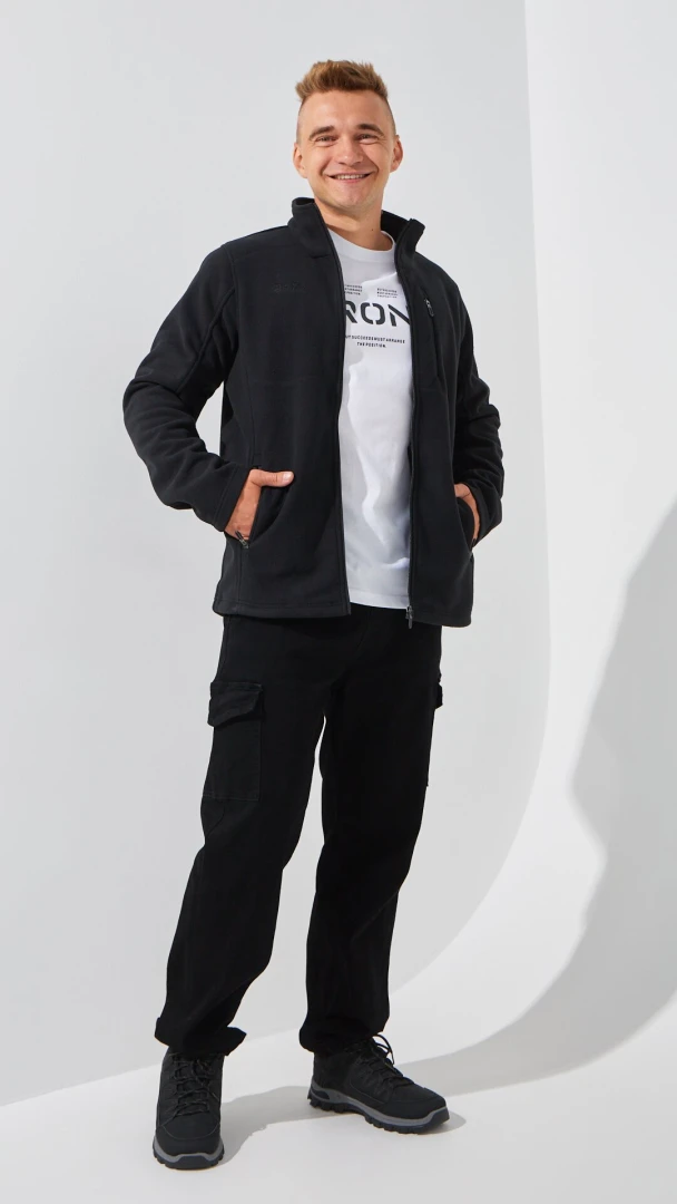 Джинси Joggers чоловічі  W017 30 Чорний  Фото №1