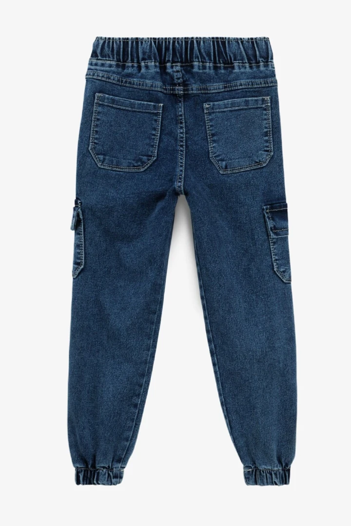 Джинси Joggers для хлопчика Pitiki 9015-1 110 см Синій  Фото №0