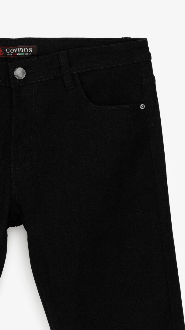 Джинси Regular Fit чоловічі 5108-1 29 Чорний  Фото №0