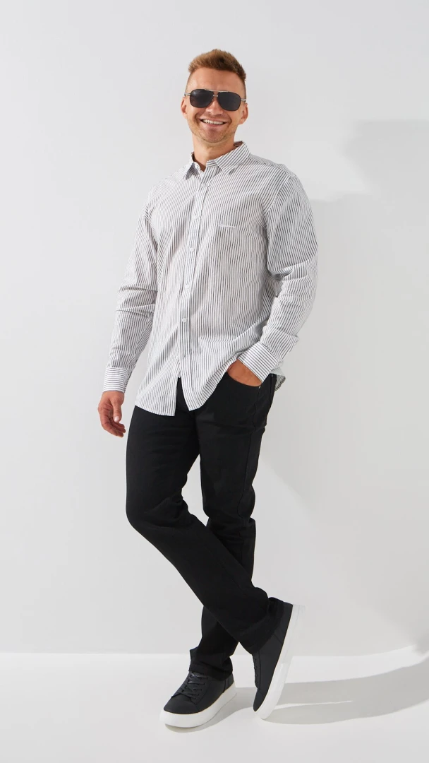 Джинси Regular Fit чоловічі 5108-1 29 Чорний