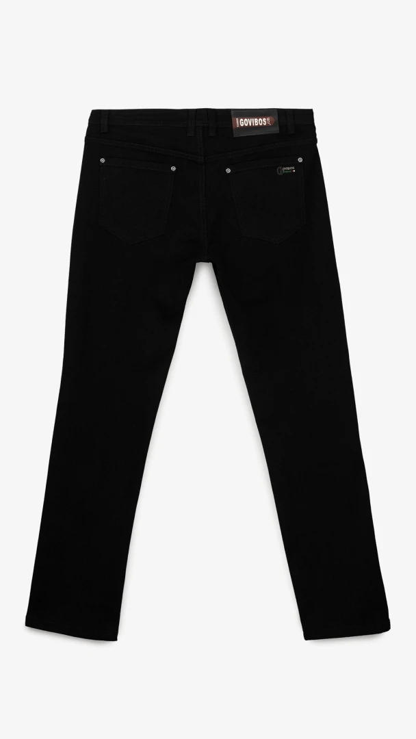 Джинси Regular Fit чоловічі 5108-2 29 Чорний  Фото №2