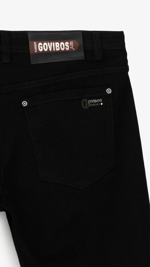 Джинси Regular Fit чоловічі 5108-2 29 Чорний  Фото №3