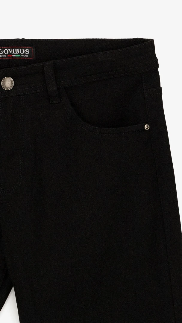 Джинси Regular Fit чоловічі 5108-3 32 Чорний  Фото №0