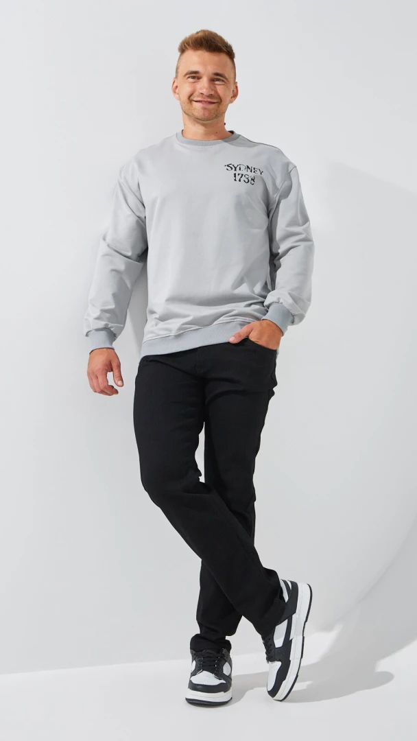 Джинси Regular Fit чоловічі 5108-3 32 Чорний  Фото №1