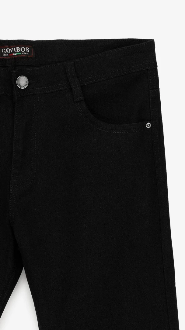Джинси Regular Fit чоловічі 5108-4 32 Чорний  Фото №0