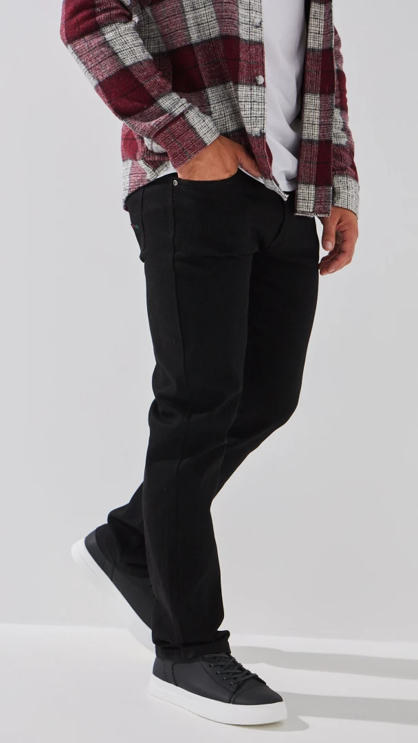 Джинси Regular Fit чоловічі 5108-6 30 Чорний  Фото №2