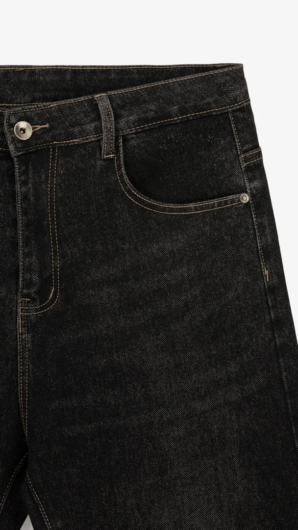 Джинси Slim Fit чоловічі 2221 30 Чорний  Фото №0