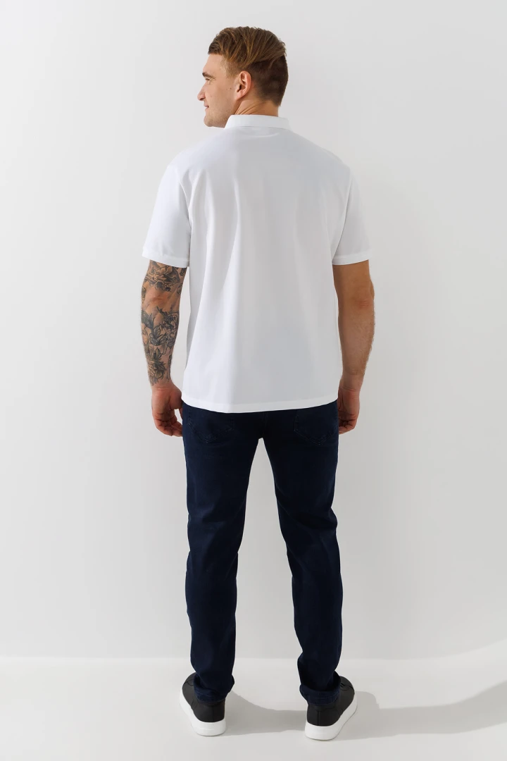 Джинси Slim Fit чоловічі  889 29 Темно-синій  Фото №3