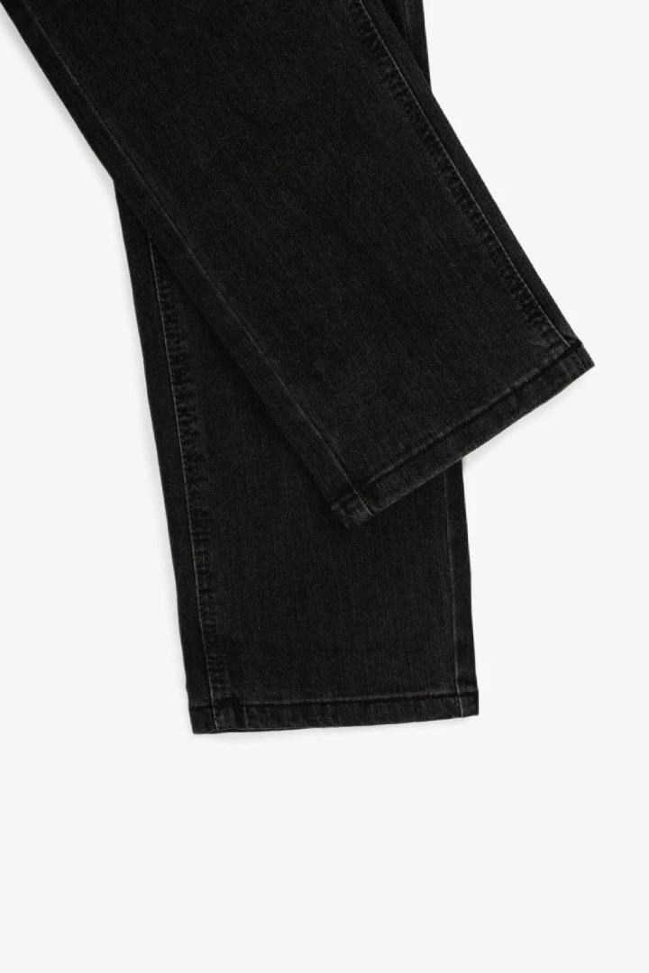 Джинси Slim Fit чоловічі W008-6 29 Темно-сірий  Фото №1