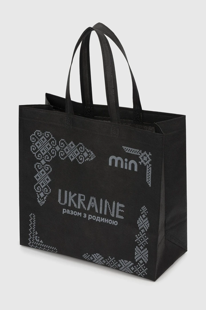 Эко-сумка MIN One Size Черный (2000990318930A)
