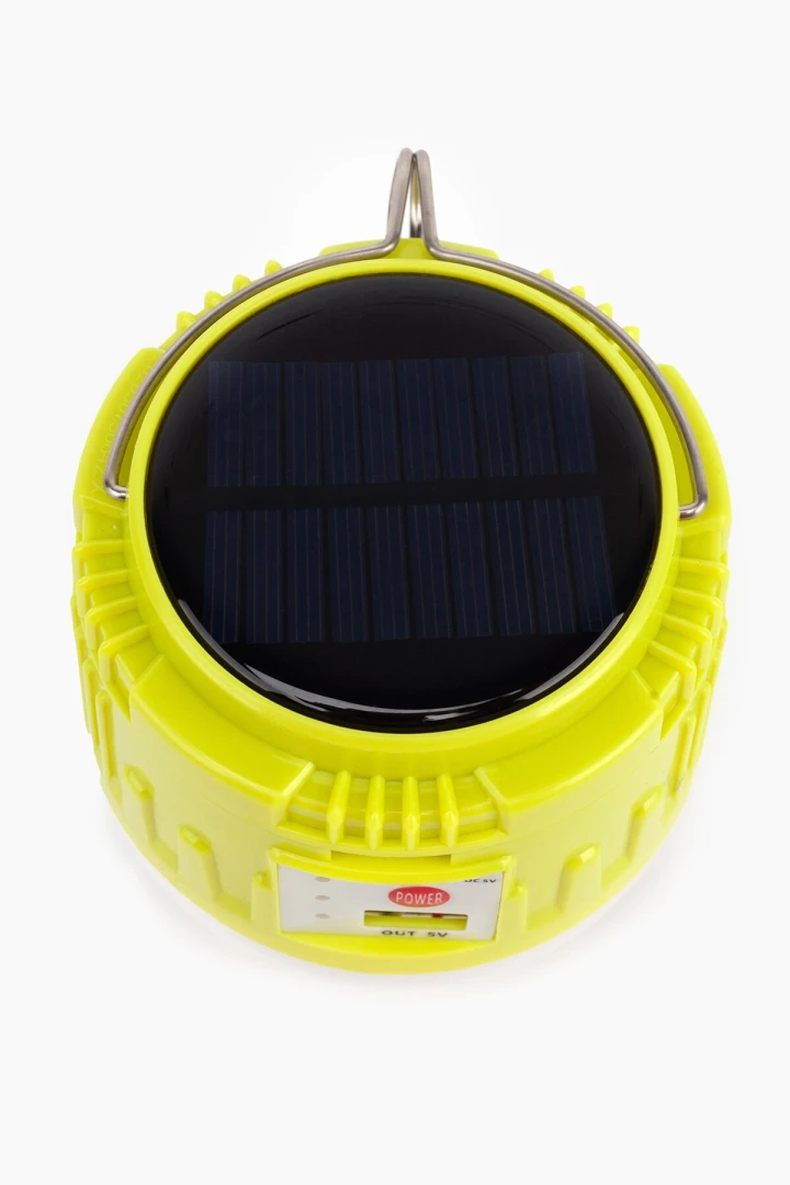 Фонарик кемпинговый на солнечный бат с POWERBANK CAMP LIGHT (2000989395737)  Фото №1