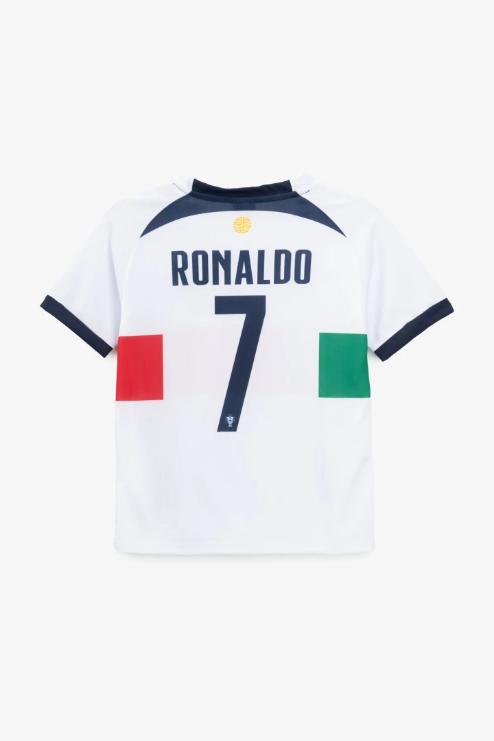 Футбольная форма для мальчика BLD ПОРТУГАЛИЯ RONALDO 104 см Белый  Фото №7