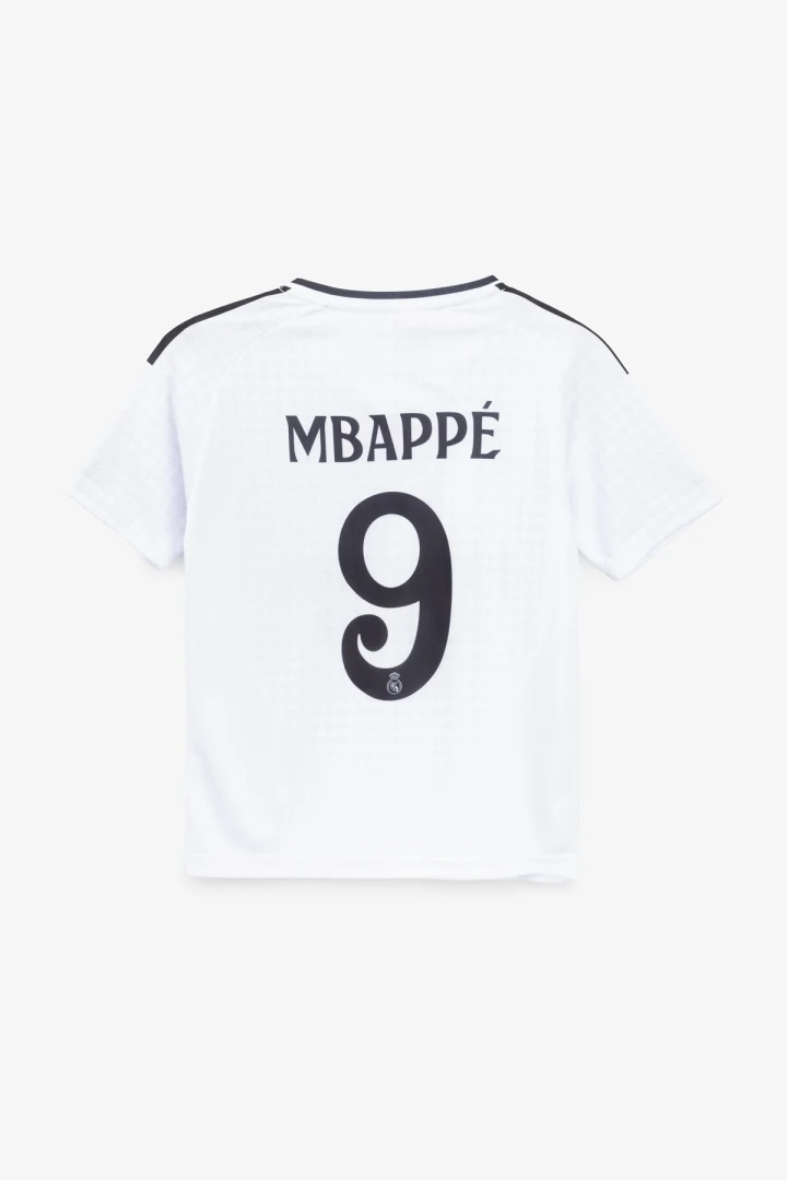 Футбольна форма для хлопчика BLD РЕАЛ МАДРИД  MBAPPE 110 см Білий  Фото №8
