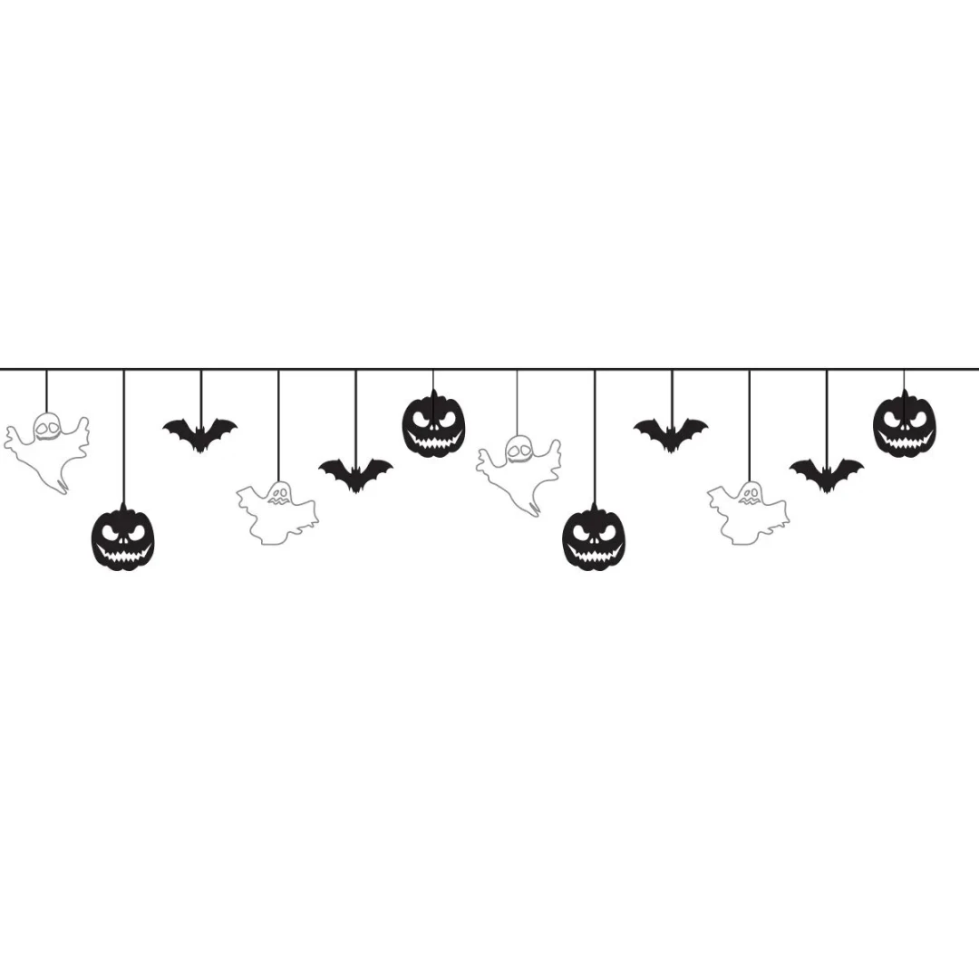 Гірлянда YES 801187 Halloween mix, 12 фігурок, 3м (5056574401731)