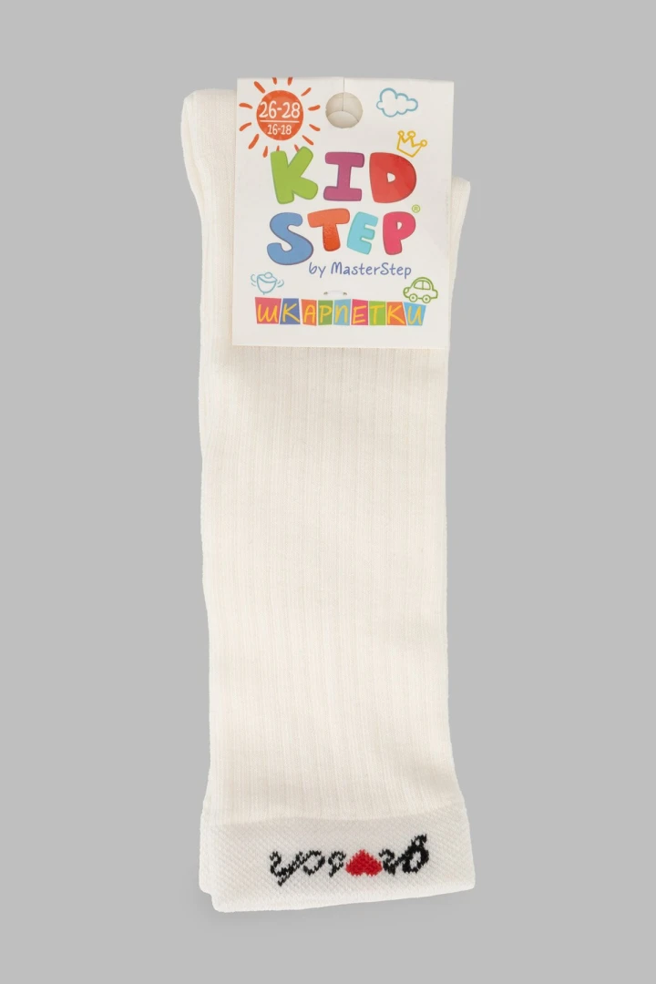 Гольфи для дiвчинки Master Step 4051 26-28 Молочний (2000990722423A)  Фото №7