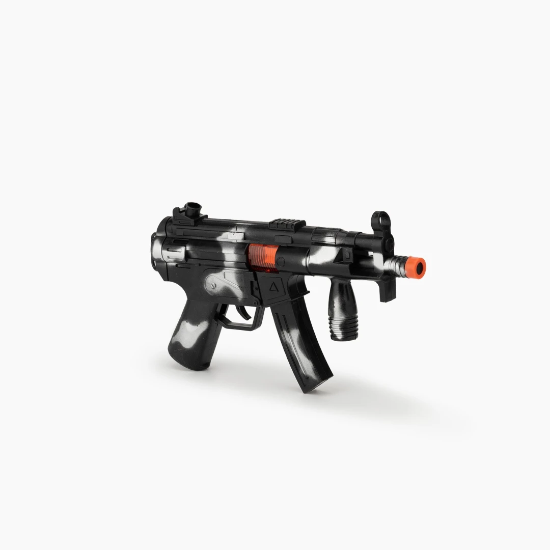 Игрушка Автомат-трещотка 0025-08 Серый (2000989869702)