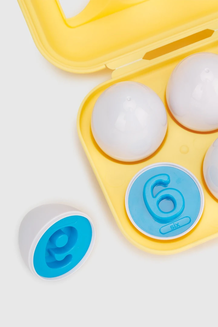Яйця Монтессорі 6 Digital Matching Eggs/AB Mix DF-25/SM467129-A Різнокольоровий (2000990734808)  Фото №3
