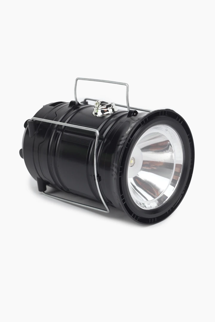 Кемпинговый LED фонарь, Черный MH-5800T с USB аккумуляторный с солнечной панелью MH-5800T (2000989474265)  Фото №5