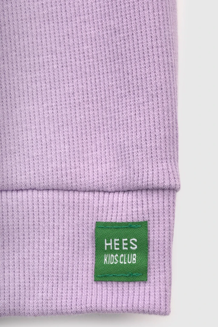 Кофта однотонная для девочки Hees HS04 92 см Сиреневый (2000989915317D)  Фото №8