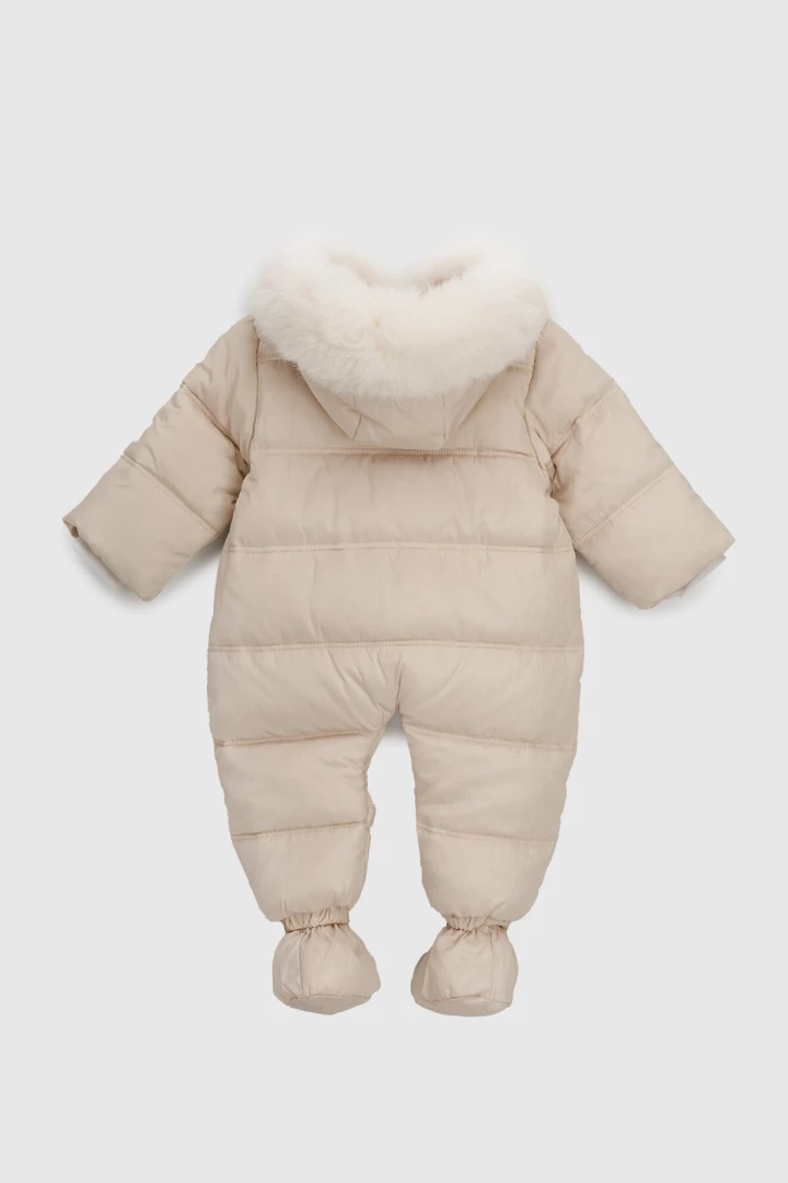 Комбінезон дитячий Snowgenius 190719 68 см Бежевий (2000990677846W)  Фото №4