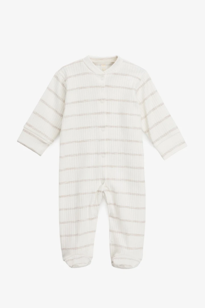 Комбинезон для девочки Baby Life P-913 68 см Молочно-бежевый