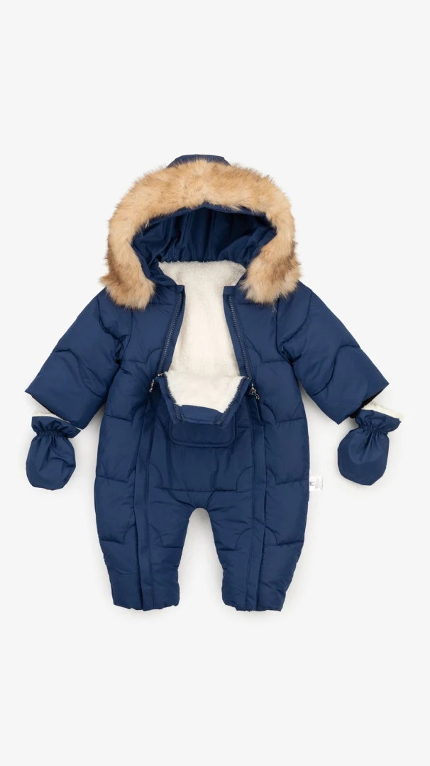 Комбінезон для хлопчика Snowgenius 909 62 см Синій  Фото №3