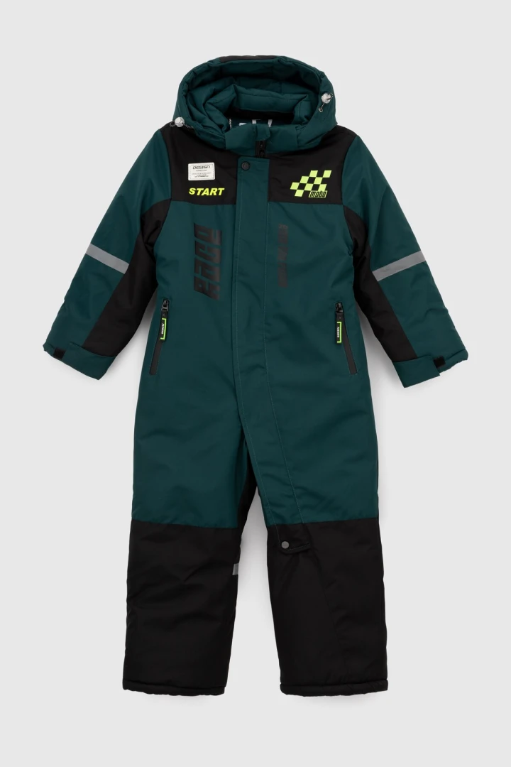 Комбинезон для мальчика Snowgenius H20-011 128 см Зеленый (2000989627579W)  Фото №9